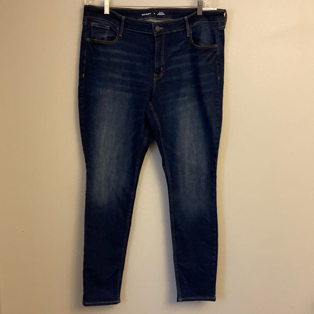 💜Old Navy Midrise Rockstar  super skinny jeans size 18